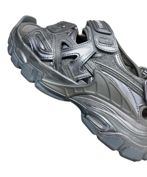 BALENCIAGA（バレンシアガ）BALENCIAGA (バレンシアガ) トラックサンダル シルバー サイズ:24cmの古着・服飾アイテム