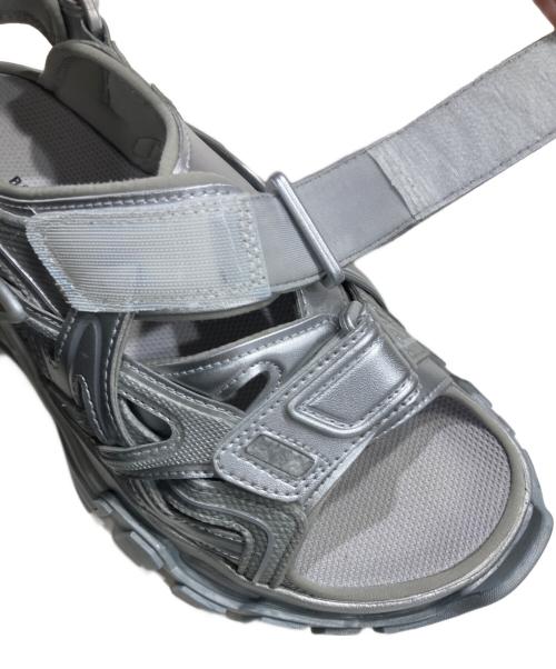 BALENCIAGA（バレンシアガ）BALENCIAGA (バレンシアガ) トラックサンダル シルバー サイズ:24cmの古着・服飾アイテム