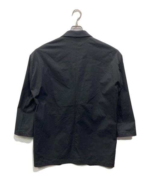 eN ROUTE（アンルート）EN ROUTE (アンルート) ポリエステル ツイル ドロップショルダー2Bジャケット ネイビー サイズ:Sの古着・服飾アイテム