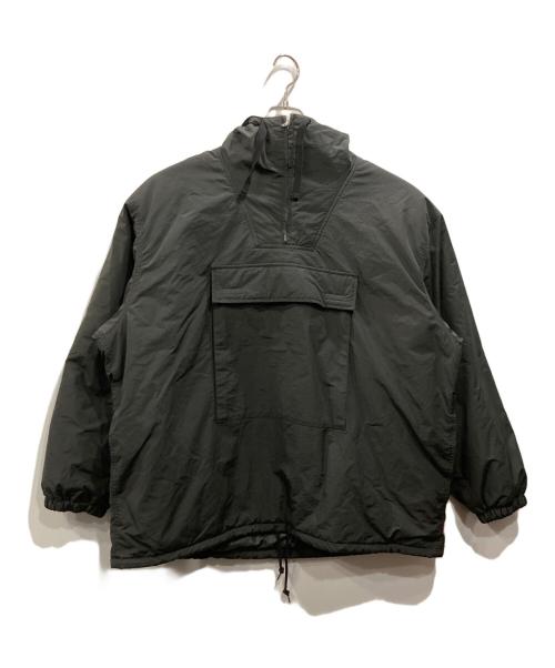 HINSON（ヒンソン）HINSON (ヒンソン) 中綿プルオーバージャケット ブラック サイズ:Mの古着・服飾アイテム