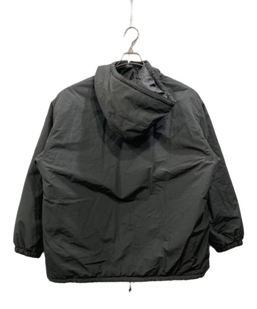 HINSON（ヒンソン）HINSON (ヒンソン) 中綿プルオーバージャケット ブラック サイズ:Mの古着・服飾アイテム