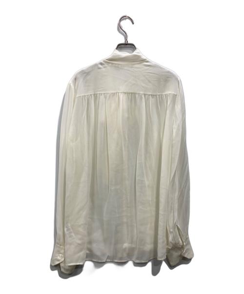 LILYSILK（リリーシルク）LILYSILK (リリーシルク) シルクブラウス アイボリー サイズ:Lの古着・服飾アイテム