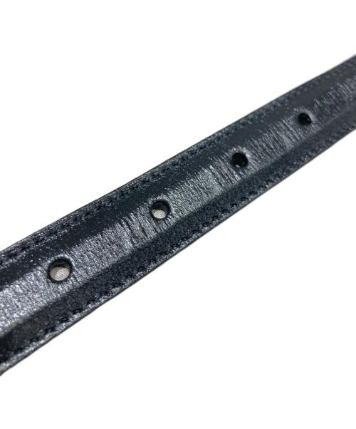 GUCCI（グッチ）GUCCI (グッチ) ダブルGバックル ベルト ブラックの古着・服飾アイテム