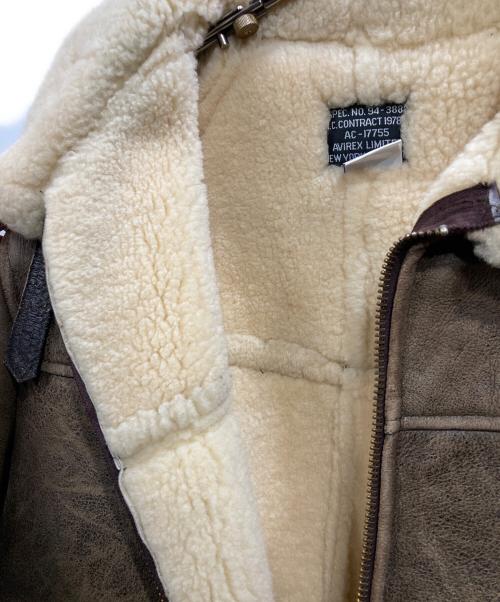 AVIREX（アヴィレックス）AVIREX (アヴィレックス) TYPE-B6 ブラウン サイズ:38の古着・服飾アイテム