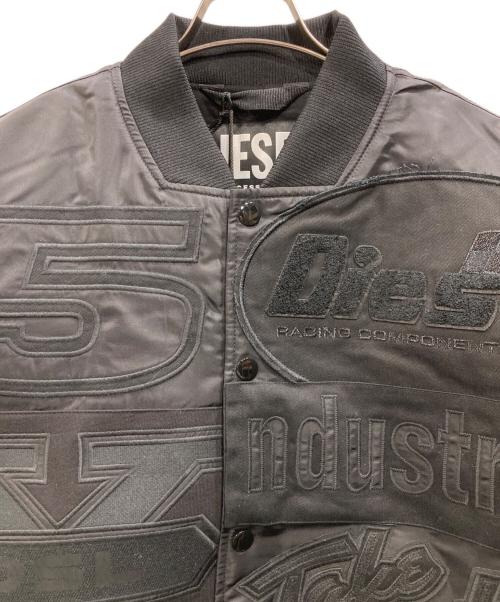 DIESEL（ディーゼル）DIESEL (ディーゼル) J-BULC-PATCH JACKET ブラック サイズ:Lの古着・服飾アイテム
