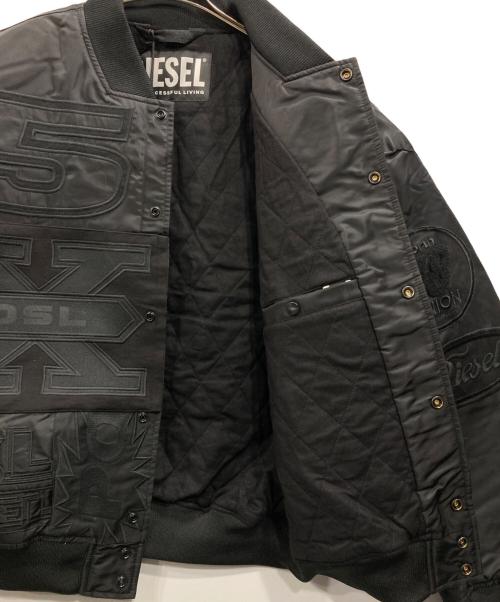 DIESEL（ディーゼル）DIESEL (ディーゼル) J-BULC-PATCH JACKET ブラック サイズ:Lの古着・服飾アイテム
