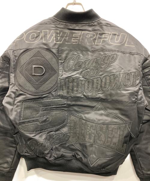 DIESEL（ディーゼル）DIESEL (ディーゼル) J-BULC-PATCH JACKET ブラック サイズ:Lの古着・服飾アイテム