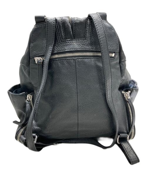 DIESEL（ディーゼル）DIESEL (ディーゼル) レザーリュック ブラック サイズ:-の古着・服飾アイテム