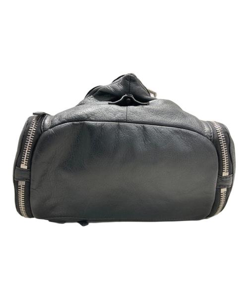 DIESEL（ディーゼル）DIESEL (ディーゼル) レザーリュック ブラック サイズ:-の古着・服飾アイテム