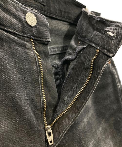 POLO RALPH LAUREN（ポロ・ラルフローレン）POLO RALPH LAUREN (ポロ・ラルフローレン) ブラックデニムパンツ ダークグレー サイズ:W27の古着・服飾アイテム