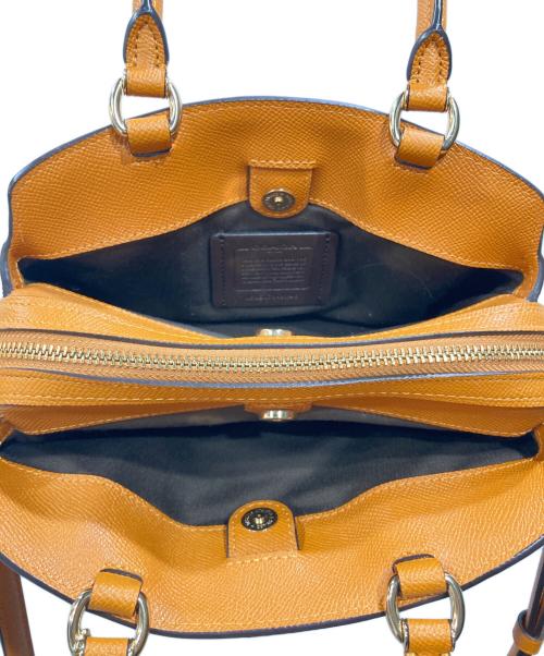 COACH（コーチ）COACH (コーチ) 2WAYバッグ オレンジの古着・服飾アイテム