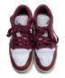 NIKE (ナイキ) AIR JORDAN 1 LOW レッド サイズ:25㎝：6000円