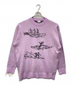 RHC Ron Hermanアールエイチシー ロンハーマン）の古着「サーフジャガードニット」｜バイオレット