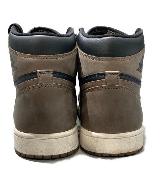 NIKE（ナイキ）NIKE (ナイキ) AIR JORDAN 1 HIGH OG ブラック×ブラウン サイズ:28の古着・服飾アイテム