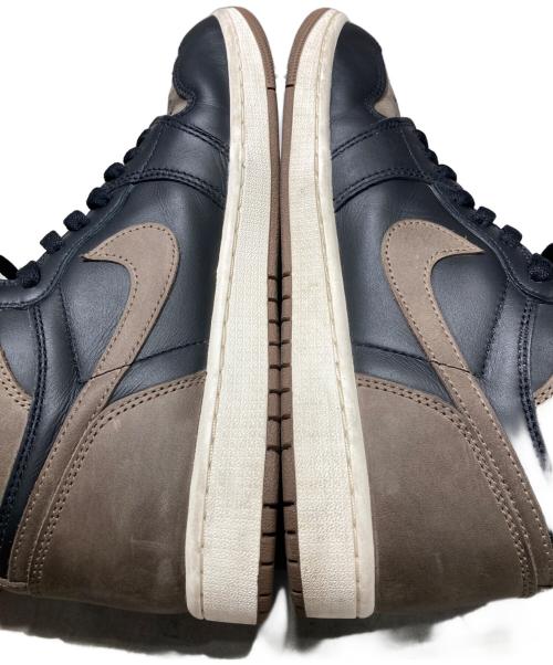 NIKE（ナイキ）NIKE (ナイキ) AIR JORDAN 1 HIGH OG ブラック×ブラウン サイズ:28の古着・服飾アイテム