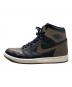 NIKE (ナイキ) AIR JORDAN 1 HIGH OG ブラック×ブラウン サイズ:28：16000円