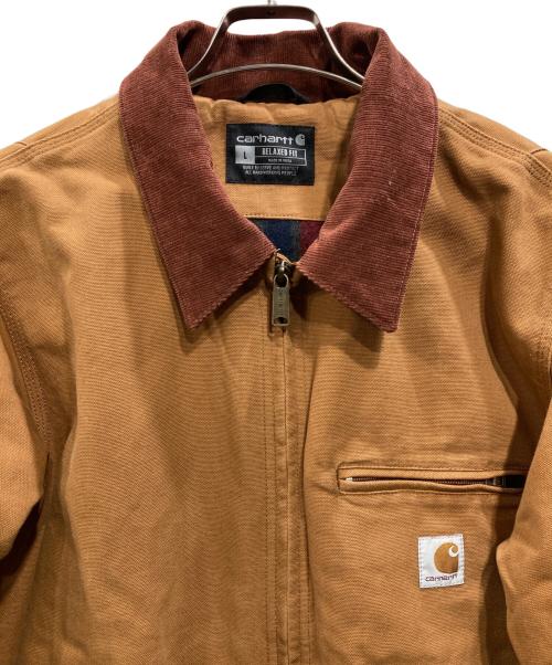 CarHartt（カーハート）CarHartt (カーハート) デトロイトジャケット ブラウン サイズ:Lの古着・服飾アイテム