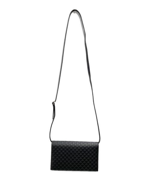 GUCCI（グッチ）GUCCI (グッチ) クラッチセカンドバッグ ブラックの古着・服飾アイテム