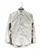 BLACK LABEL CRESTBRIDGEブラックレーベル クレストブリッジ）の古着「長袖シャツ」｜ホワイト