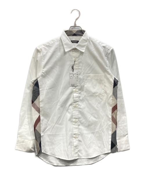 BLACK LABEL CRESTBRIDGE（ブラックレーベル クレストブリッジ）BLACK LABEL CRESTBRIDGE (ブラックレーベル クレストブリッジ) 長袖シャツ ホワイト サイズ:Ｍの古着・服飾アイテム