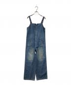 JOHNBULLジョンブル）の古着「デニムチューブサロペット」｜インディゴ