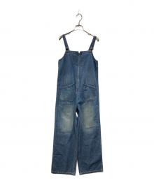 JOHNBULL（ジョンブル）の古着「デニムチューブサロペット」｜インディゴ