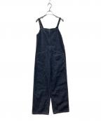 JOHNBULLジョンブル）の古着「デニムチューブサロペット」｜ネイビー