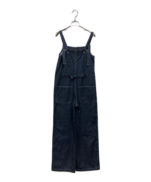 JOHNBULL（ジョンブル）Johnbull (ジョンブル) デニムチューブサロペット ネイビー サイズ:Sの古着・服飾アイテム