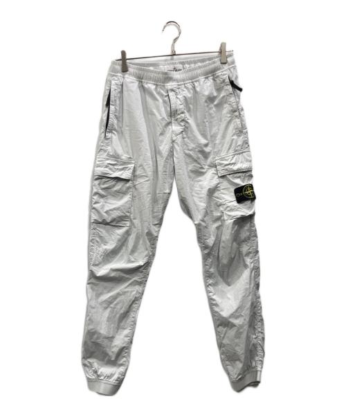 STONE ISLAND（ストーンアイランド）STONE ISLAND (ストーンアイランド) STRETCH COTTON TELA PARACADUTE カーゴパンツ グレー サイズ:30の古着・服飾アイテム