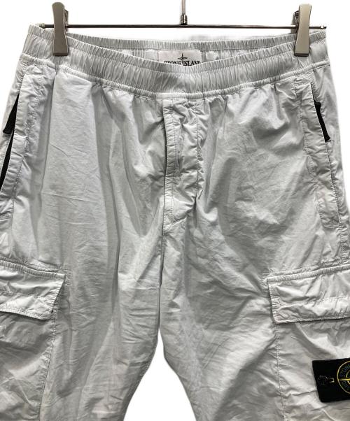STONE ISLAND（ストーンアイランド）STONE ISLAND (ストーンアイランド) STRETCH COTTON TELA PARACADUTE カーゴパンツ グレー サイズ:30の古着・服飾アイテム