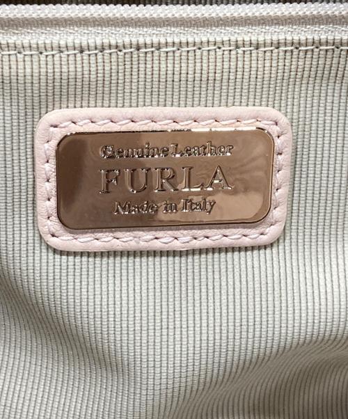 FURLA（フルラ）FURLA (フルラ) カレッジトート ピンクの古着・服飾アイテム