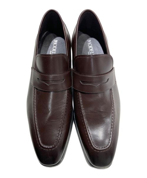 MODELLO（モデロ）MODELLO (モデロ) コインローファー ブラウン サイズ:26.5㎝の古着・服飾アイテム