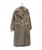 HERNOヘルノ）の古着「フェイクファーコート」｜グレー