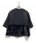 em. (エムドット) エコファーコート ブラック サイズ:SIZE F：12000円