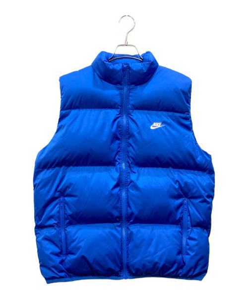 NIKE（ナイキ）NIKE (ナイキ) CLUB PUFFER VEST ブルー サイズ:Lの古着・服飾アイテム