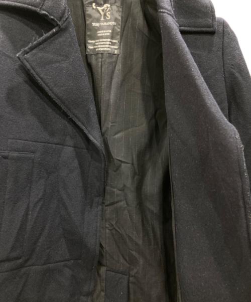 Y's（ワイズ）Y's (ワイズ) ウールコート ネイビー サイズ:SIZE2の古着・服飾アイテム