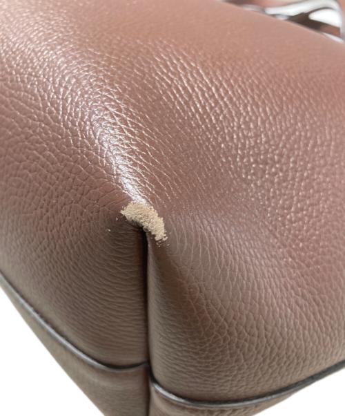 LORISTELLA（ロリステッラ）LORISTELLA (ロリステッラ) レザートートバッグ ブラウンの古着・服飾アイテム