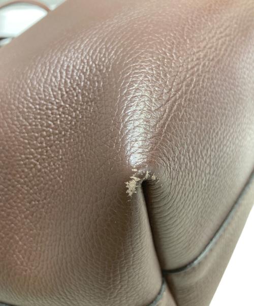 LORISTELLA（ロリステッラ）LORISTELLA (ロリステッラ) レザートートバッグ ブラウンの古着・服飾アイテム