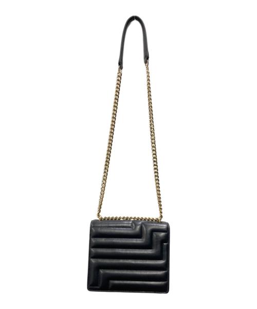 JIMMY CHOO（ジミーチュウ）JIMMY CHOO (ジミーチュウ) チェーンショルダーバッグ ブラックの古着・服飾アイテム