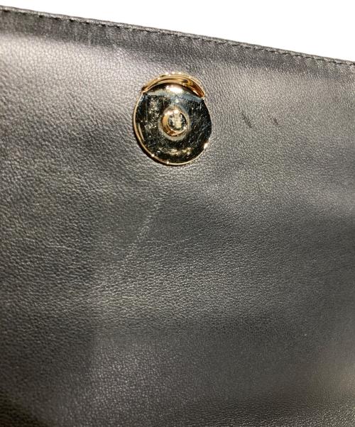 JIMMY CHOO（ジミーチュウ）JIMMY CHOO (ジミーチュウ) チェーンショルダーバッグ ブラックの古着・服飾アイテム