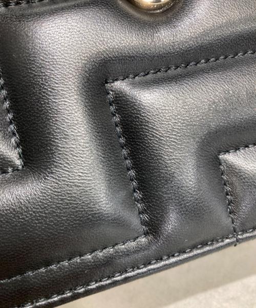 JIMMY CHOO（ジミーチュウ）JIMMY CHOO (ジミーチュウ) チェーンショルダーバッグ ブラックの古着・服飾アイテム