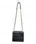 JIMMY CHOO (ジミーチュウ) チェーンショルダーバッグ ブラック：40000円