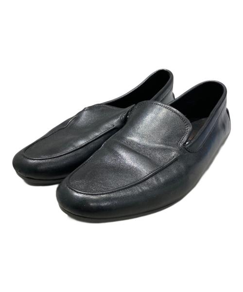 CLARKS（クラークス）CLARKS (クラークス) レザースリッポン ブラック サイズ:26.5㎝の古着・服飾アイテム