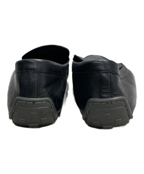 CLARKS（クラークス）CLARKS (クラークス) レザースリッポン ブラック サイズ:26.5㎝の古着・服飾アイテム