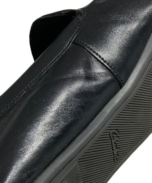 CLARKS（クラークス）CLARKS (クラークス) レザースリッポン ブラック サイズ:26.5㎝の古着・服飾アイテム