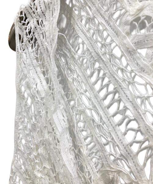 SLOBE IENA（スローブ イエナ）SLOBE IENA (スローブ イエナ) レースベスト ホワイト サイズ:Freeの古着・服飾アイテム