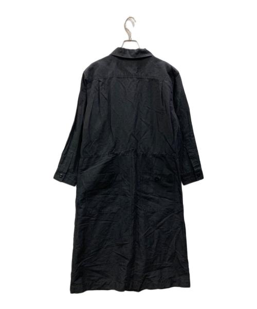 MHL（エムエイチエル）MHL (エムエイチエル) シャツワンピース ブラック サイズ:1の古着・服飾アイテム