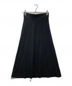 EVERYDAY I LIKE.エヴリデイ アイ ライク）の古着「ニュージャージーフレアスカート」｜ブラック