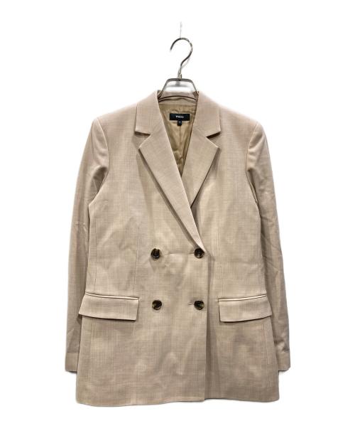theory（セオリー）theory (セオリー) ダブルジャケット ベージュの古着・服飾アイテム