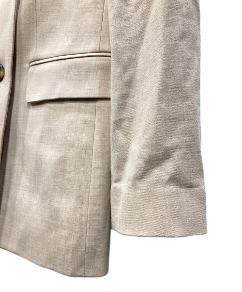 theory（セオリー）theory (セオリー) ダブルジャケット ベージュの古着・服飾アイテム